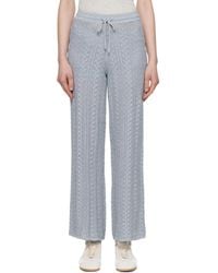 Holzweiler - Kelp Crochet Trousers - Lyst