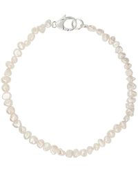 Hatton Labs Collier à perles baroques - Métallisé