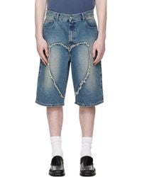 Carne Bollente - 'The Love' Denim Shorts - Lyst