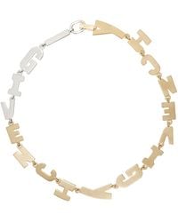 Givenchy - Letters' Necklace - Lyst