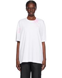 Comme des Garçons - Comme Des Garçons Shirt White Paint Splatter T-shirt - Lyst