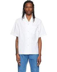 Valentino - Short Sleeve Cotton Poplin Shirt - Lyst