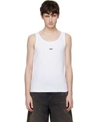 Rhude - Logo Ribbed Tank Top - Lyst