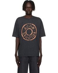 Acne Studios - Logo Relaxed Fit T-Shirt - Lyst