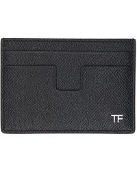 Tom Ford - Leather Money Clip Card Holder - Lyst