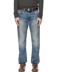 RRL - Slim Boot Briarfield Selvedge Jeans - Lyst