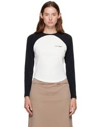 Courreges - Circle Contrast T-Shirt - Lyst