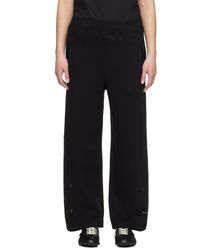 Adererror - Pantalon De Détente Product. 86 Noir - Lyst