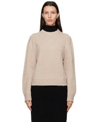 Filippa K Anais Sweater in Natural | Lyst Canada