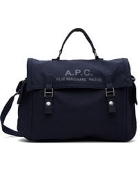 A.P.C. - 'Récupération' Messenger Bag - Lyst