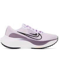 Nike Purple Zoom Fly 5 Sneakers - Black