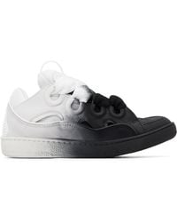 Lanvin - Off- Spray Curb Sneakers - Lyst