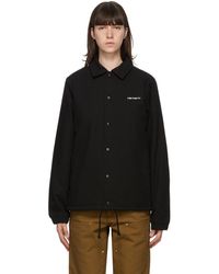 Carhartt WIP Blouson en toile noir Coach