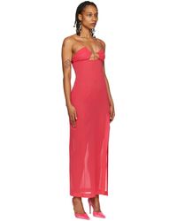 nensi dojaka double-petal satin maxi dress Double Petal Maxi Dress