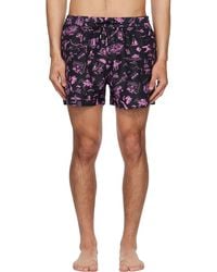Paul Smith - 'Travel Stories' Swim Shorts - Lyst