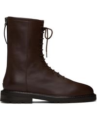 LEGRES - Combat Boots - Lyst