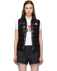 Moncler Veste en duvet noire Ghany