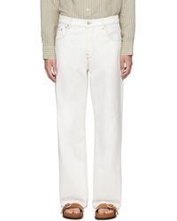Jacquemus - Off-white Les Classiques 'le De-nîmes Large' Jeans - Lyst