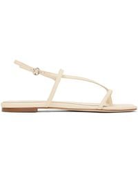 Aeyde - Off- Ella Leather Toe-Post Sandals - Lyst