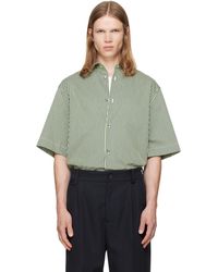 Paul Smith - Stripe Oversized Cotton-Silk Shirt - Lyst