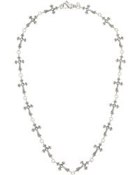 Emanuele Bicocchi - Rose Multi-Cross Necklace - Lyst