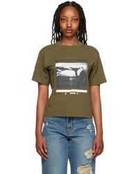 Heron Preston - Green 'heron Misprint' T-shirt - Lyst