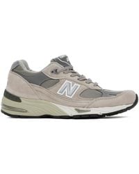 New Balance - Gray Made In Uk 991v1 Sneakers - Lyst
