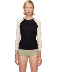 Baserange - Ssense Exclusive & Off- Gene Long Sleeve T-Shirt - Lyst