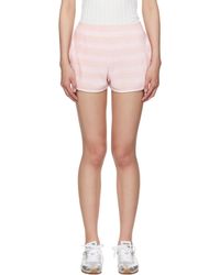 Sporty & Rich - ピンク 'Src' テリー ショートパンツ - Lyst