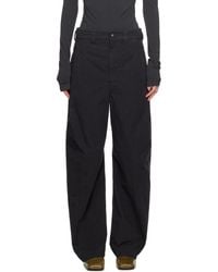 Lemaire - Green Twisted Trousers - Lyst