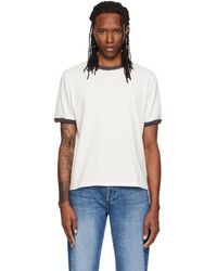 Jeanerica - Off- Ringer T-Shirt - Lyst