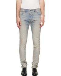 Amiri - Jean Stack Bleu - Lyst