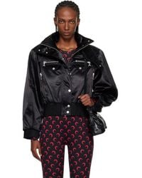Marine Serre - Satin Nylon Bomber Jacket - Lyst