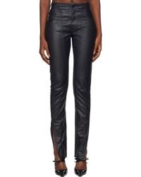Mugler - Waxed Skinny Jeans - Lyst