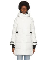 Canada Goose Cotton Beechwood Parka In White - Lyst