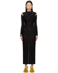 Puppets and Puppets - Cold Shoulder Midi Dress - Lyst