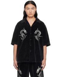 Alexander Wang - Black Dragon Hotfix Shirt - Lyst