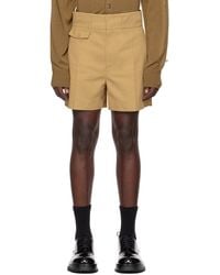 RECTO. - Pin Tuck Shorts - Lyst