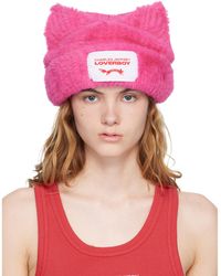 Charles Jeffrey - Fluffy Chunky Ears Beanie - Lyst