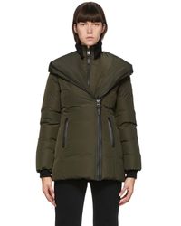 Mackage Khaki Down Adali Coat - Green