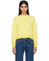 A.P.C. - . Yellow Daisy Sweater - Lyst