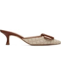 Manolo Blahnik - Maysalebi Heels - Lyst
