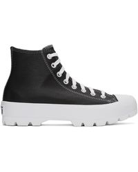 converse lugged leather chuck