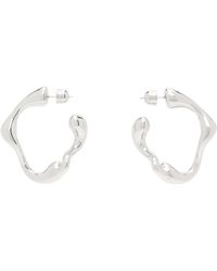Maria Black - シルバー Splash Small フープピアス - Lyst