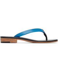 Martiniano - Leather Flip-Flops - Lyst