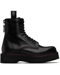 R13 - Single Stack Boots - Lyst