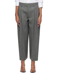 Alexander Wang - Gray Tailored Trousers - Lyst