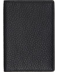 Common Projects - Portefeuille À Deux Volets Noir - Lyst