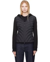 Moncler - Zip Up Cardigan Down Jacket - Lyst