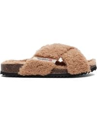DIESEL - D-Woodstock Cross Sandals - Lyst